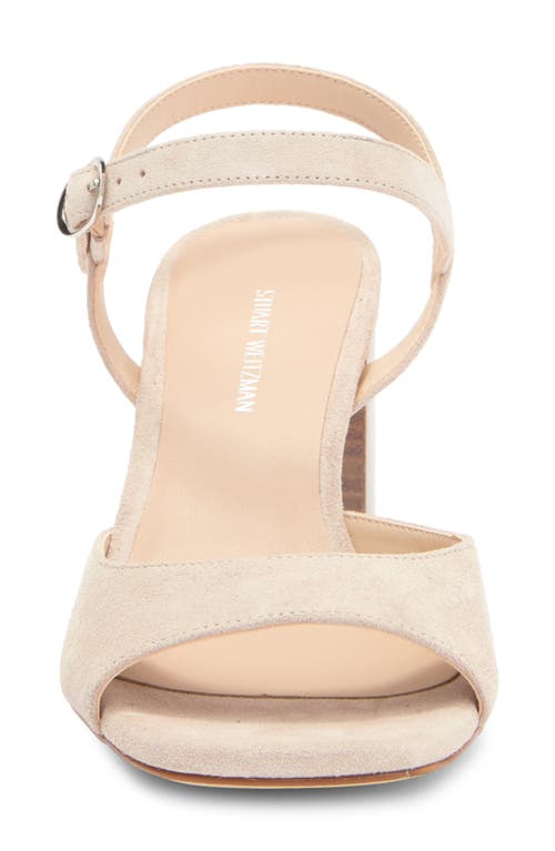 Stuart Weitzman Tia Sandal In Sabbia