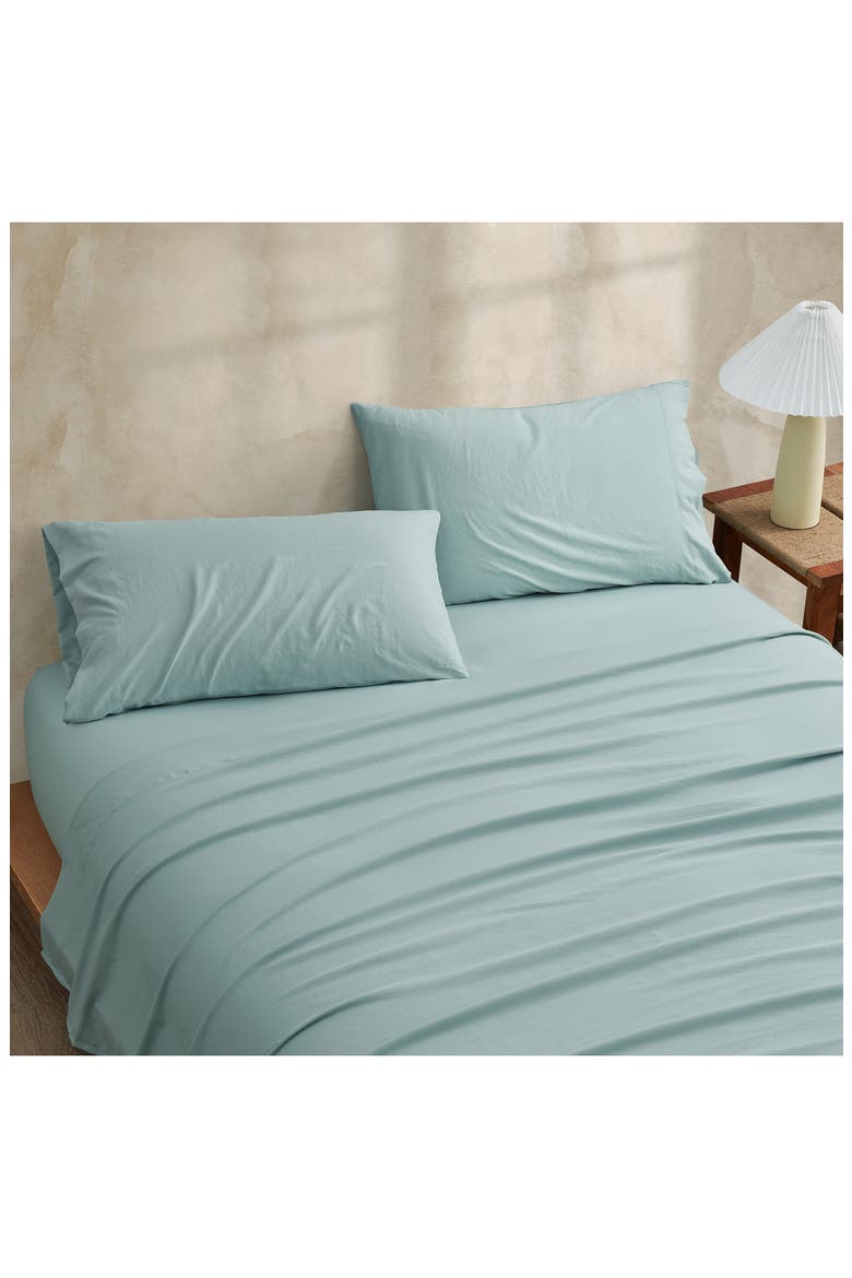 Devon Sheet Set, Alternate, color, SKY GRAY