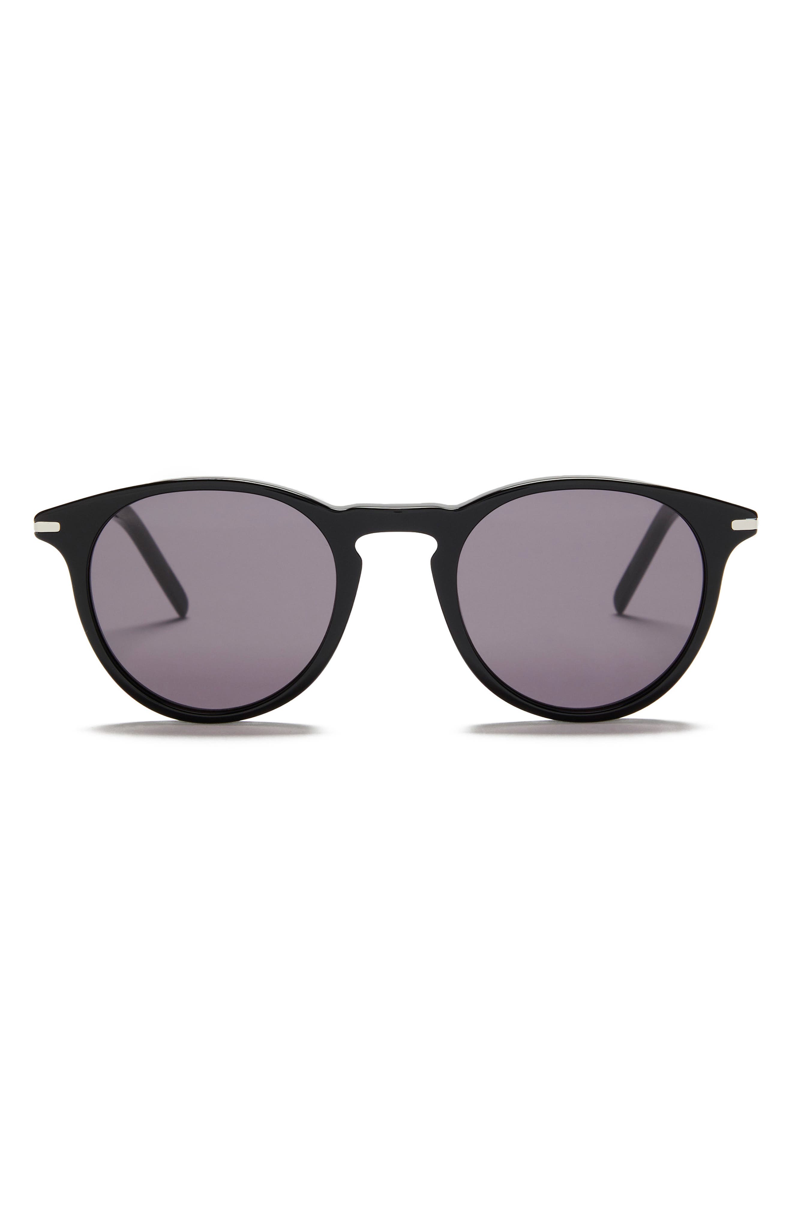PAIGE Caylen 47mm Round Sunglasses