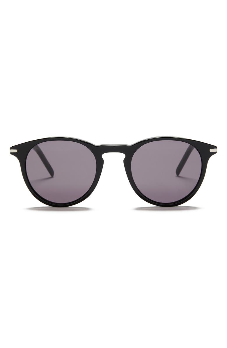 PAIGE Caylen 47mm Round Sunglasses, Main, color, 