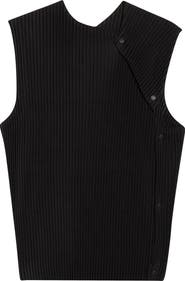 Homme Plissé Issey Miyake Stone Cloud Pleated Top