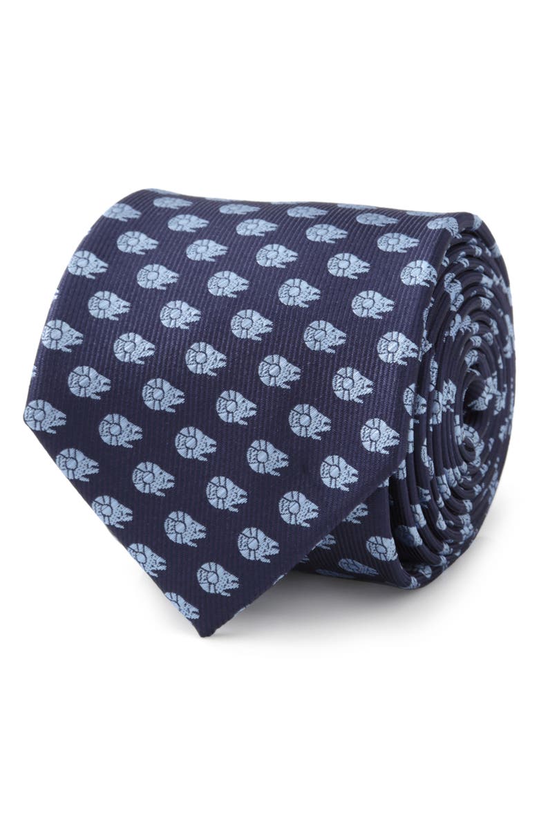Cufflinks, Inc. Star Wars<sup>™</sup> Millennium Falcon Tie, Alternate, color, Blue