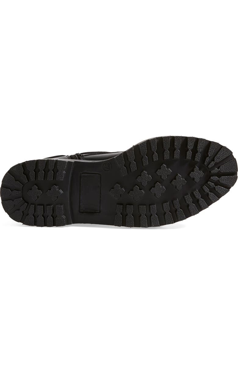 Topshop 'Apply' Lace-Up Biker Boot, Alternate, color,