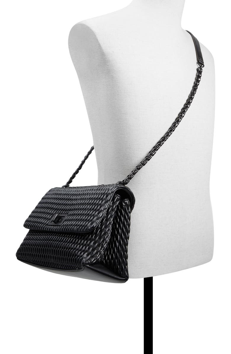 ALDO Eloyse Quilted Faux Leather Convertible Crossbody Bag, Alternate, color,