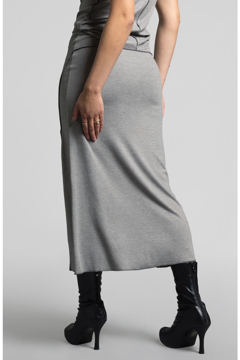 Marisol Maxi Skirt, Alternate, color, NATURAL GREY