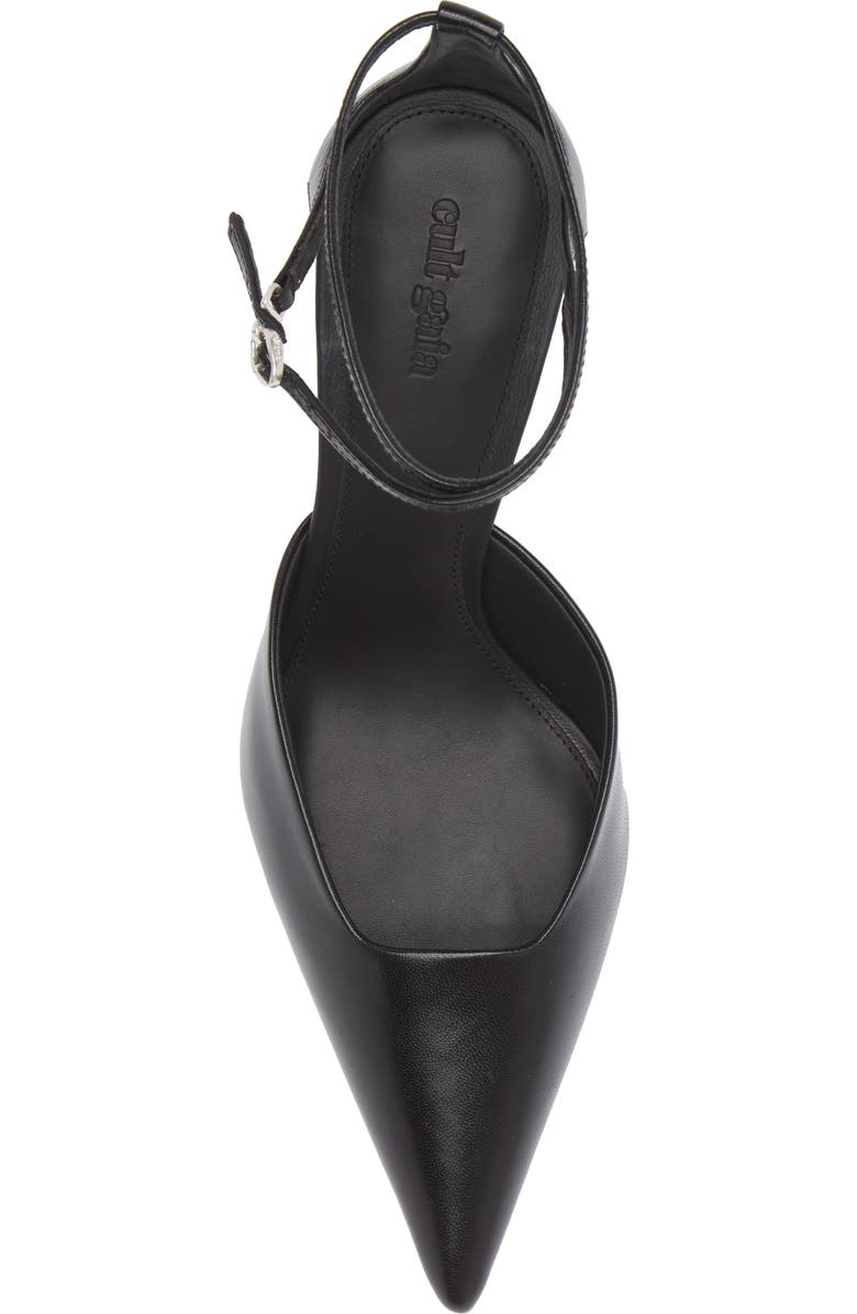 Cult Gaia Valez Ankle Strap Pointed Toe Pump, Alternate, color,