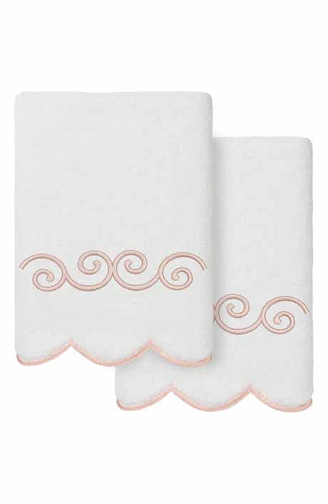 Symmetra Scallop Set of 2 Hand Towels
