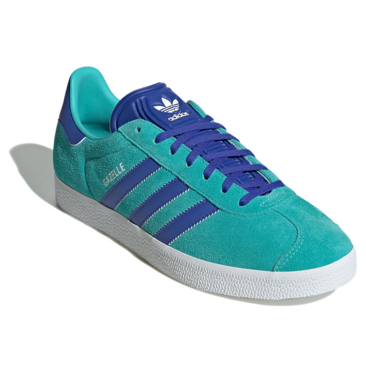 adidas Men's adidas  Aqua/Blue Seattle Sounders FC 2025 Jersey Hook Third Gazelle Shoes, Alternate, color, 