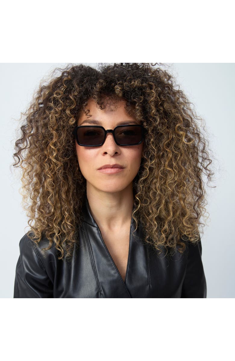 French Kiwis Eyewear Lou Sunglasses, Alternate, color, Black