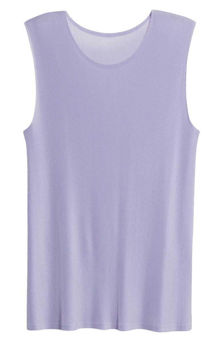 Pleats Please Issey Miyake Monthly Colors July Pleated Sleeveless Top, Alternate, color, 