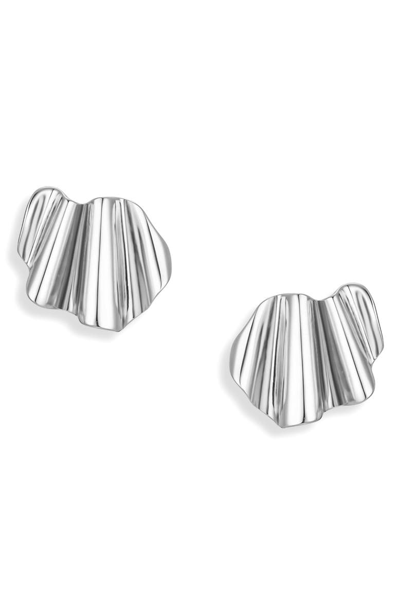 MOD AND JO Mari Statement Studs, Main, color, Silver
