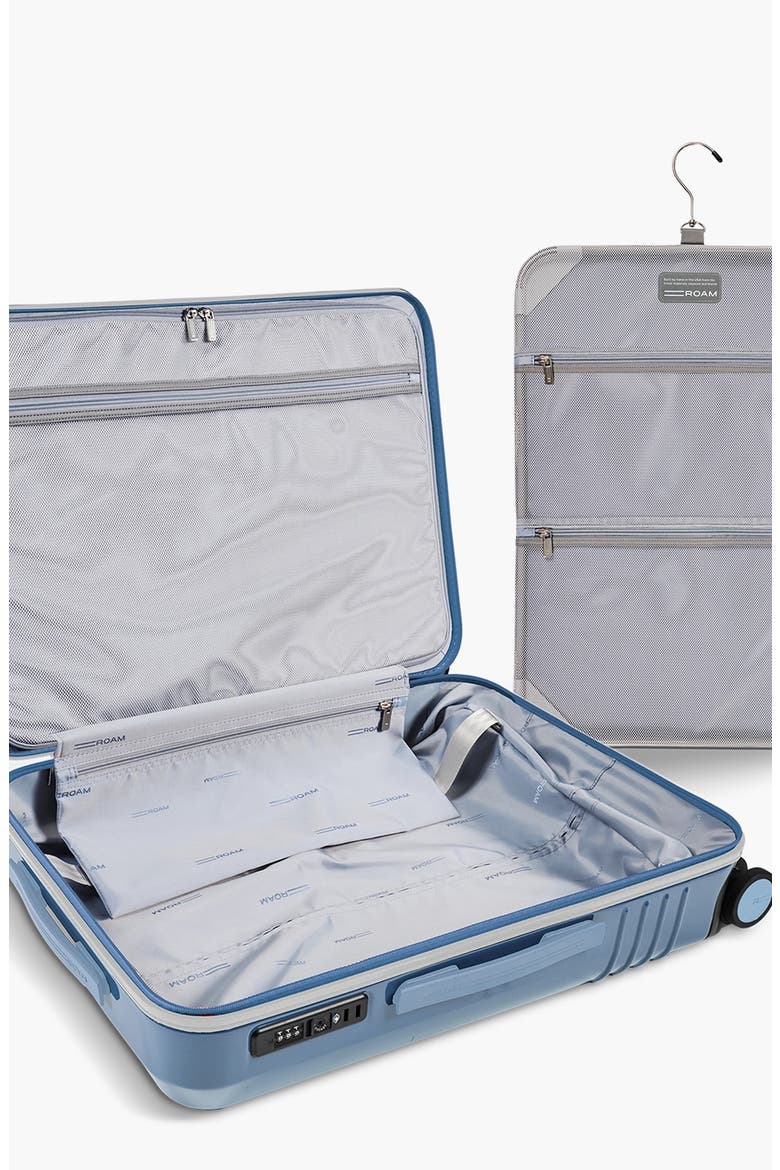Check-In Luggage, Alternate, color, Slate Gloss / White Trim