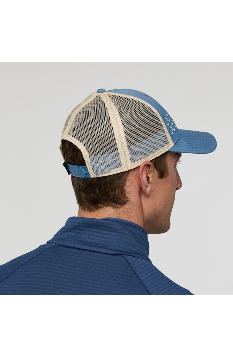 Cotopaxi Do Good Trucker Hat, Alternate, color, Fjord
