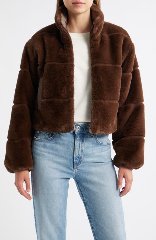 Save The Duck Yuki Reversible Jacket In Brown