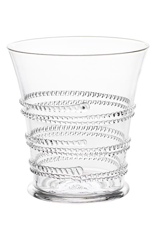 Juliska Ella Small Tumbler In Transparent