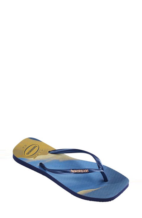 Slim Square Flip Flop (Women)