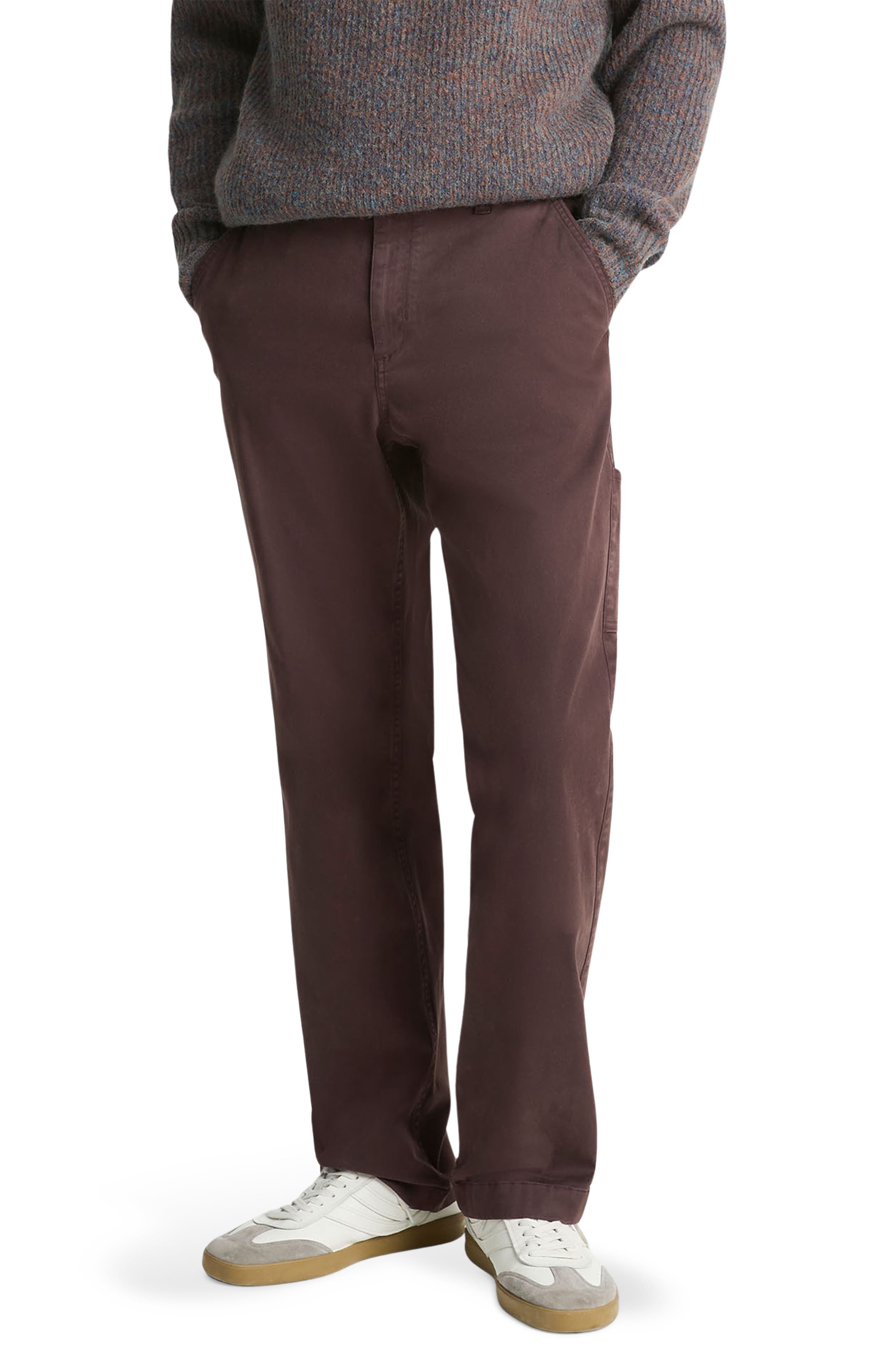 Vince Louie Garment Dye Straight Leg Utility Pants