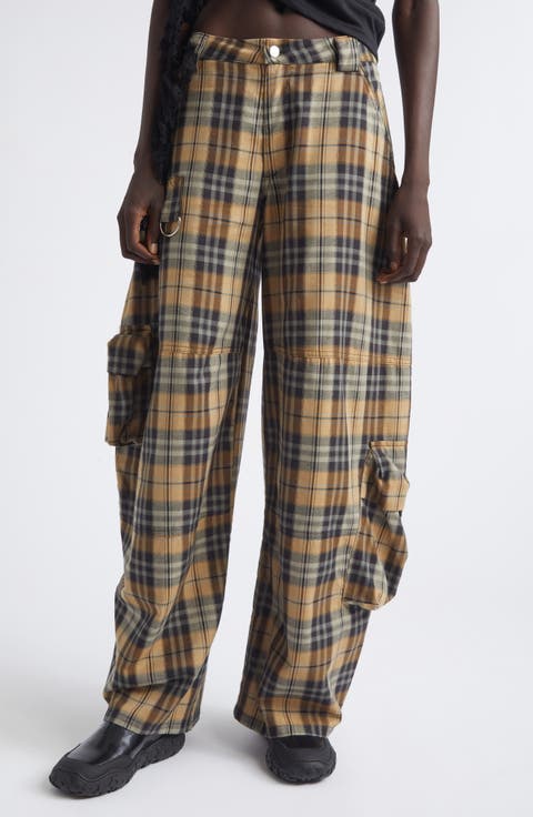 Wide Leg Cargo Pants