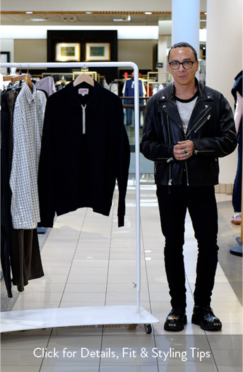 The McCarren Midweight Quarter Zip Sweatshirt, sales video thumbnail