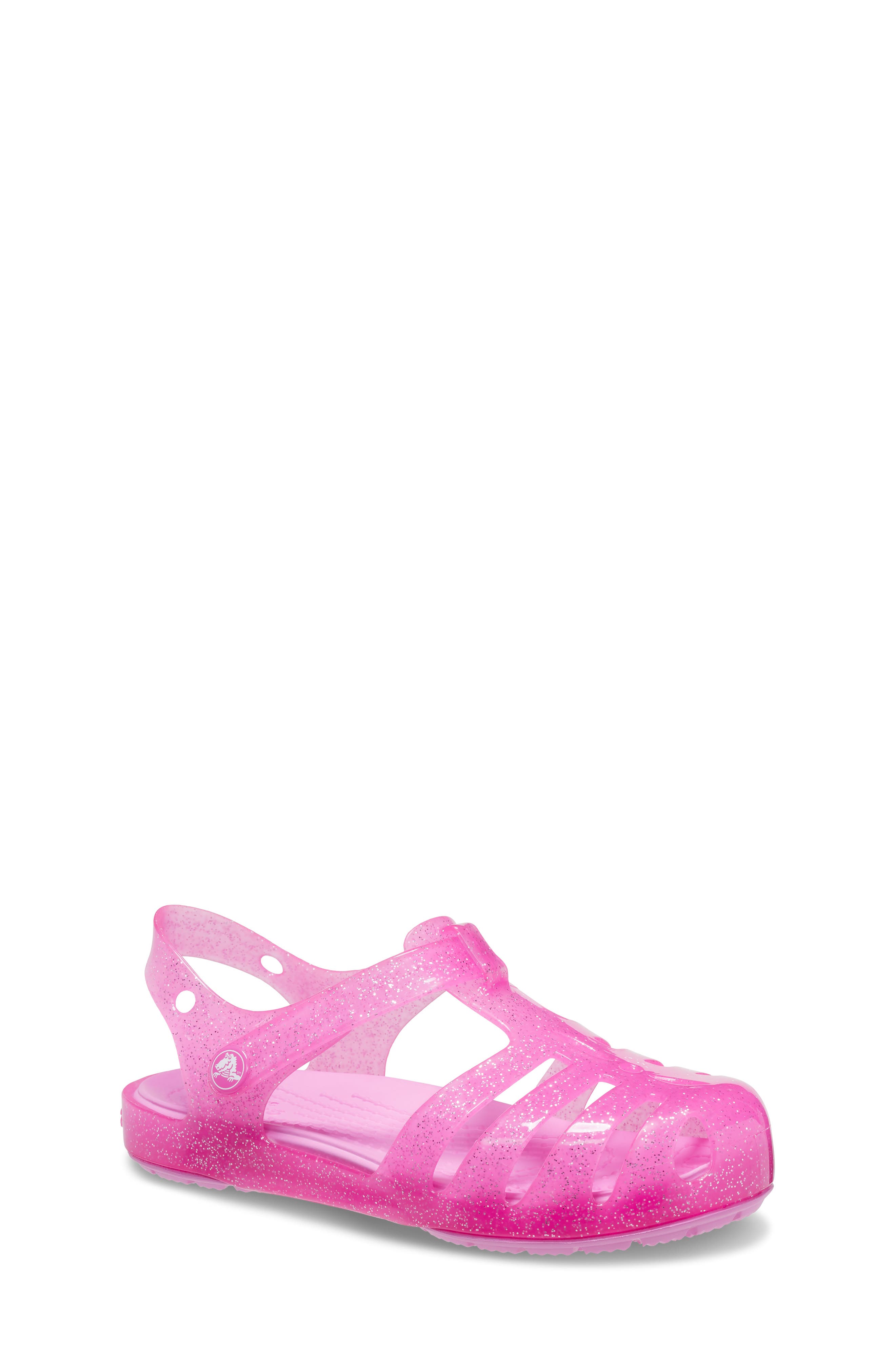 CROCS Isabella Glitter Jelly Fisherman Sandal | Nordstromrack
