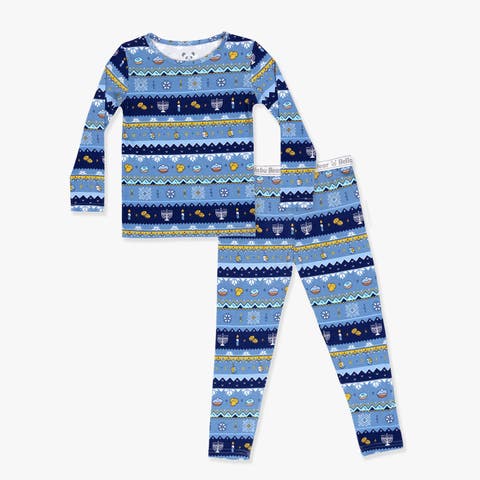 Kids' Hanukkah Fair Isle Set of 2 Piece Pajamas (Baby)