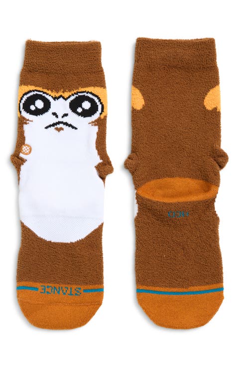 Kids' Star Wars® Porg Crew Socks (Big Kid)