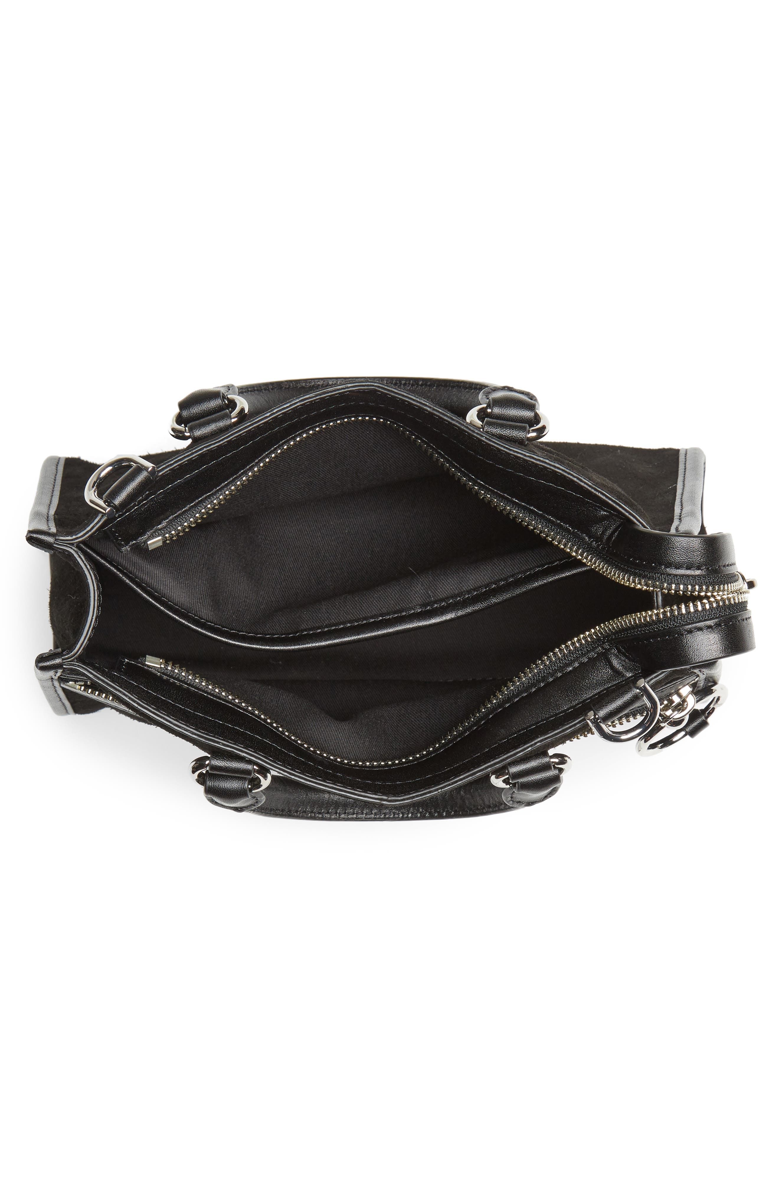 Rebecca Minkoff Micro Bedford Leather Satchel, Alternate, color, 