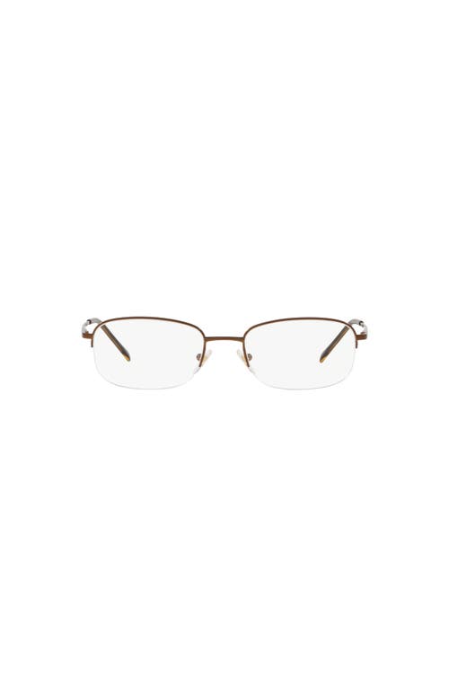 Sferoflex 52mm Oval Optical Glasses In Black