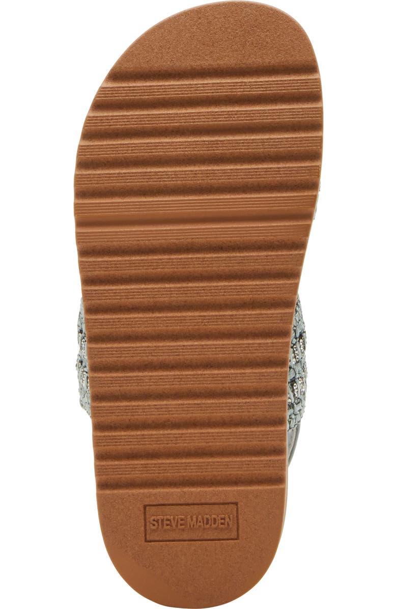 Steve Madden Kids' Jbuggy Slingback Platform Sandal, Alternate, color, Blue