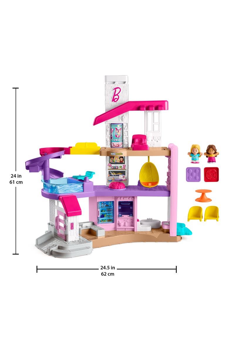 FISHER PRICE Little People<sup>®</sup> Barbie<sup>®</sup> Little DreamHouse<sup>™</sup> Playset, Alternate, color, 