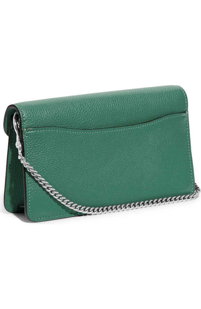 COACH Tabby Polished Pebble Leather Chain Crossbody Bag, Alternate, color,