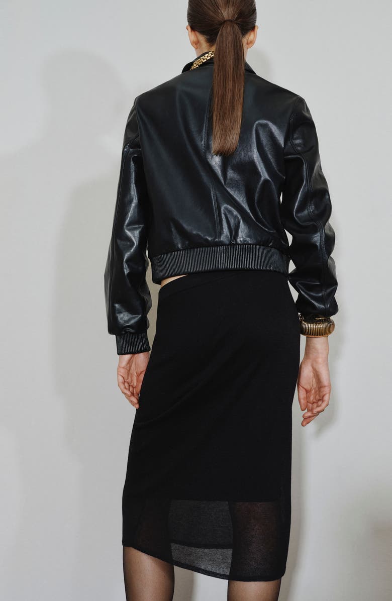 MANGO Rib Skirt, Alternate, color,