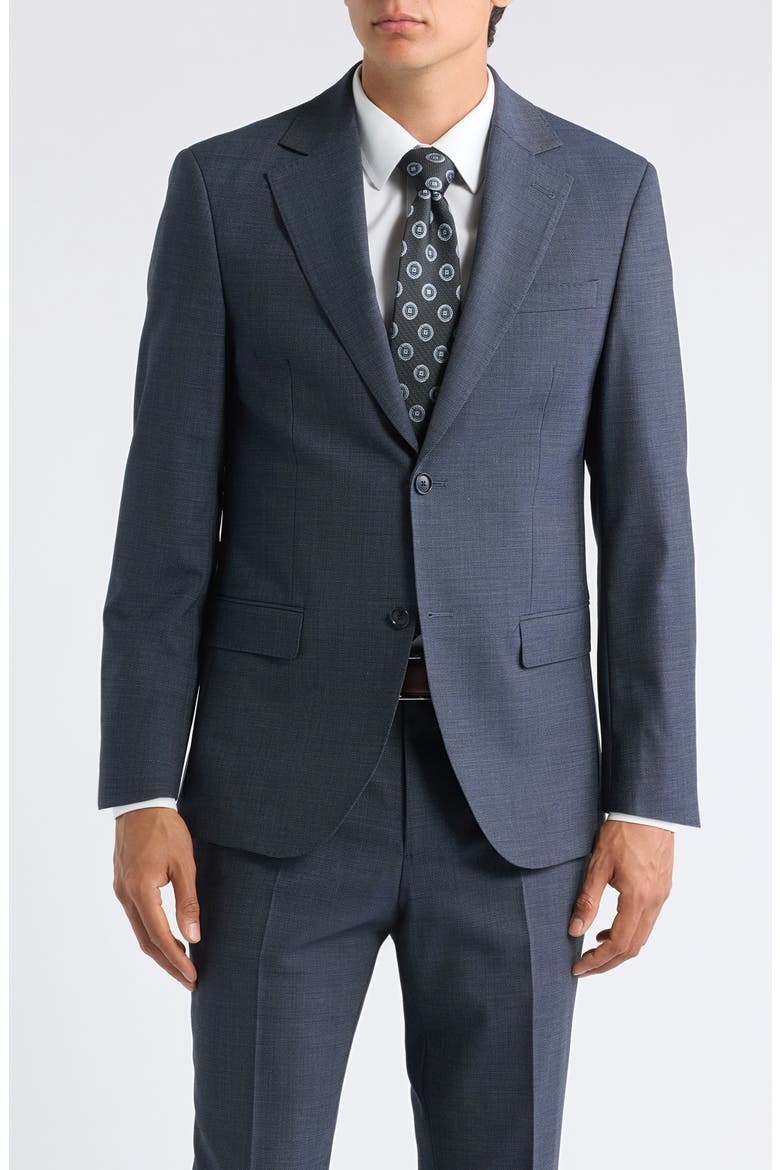 Anders Nailhead Wool Suit, Alternate, color, BLUE NAILHEAD