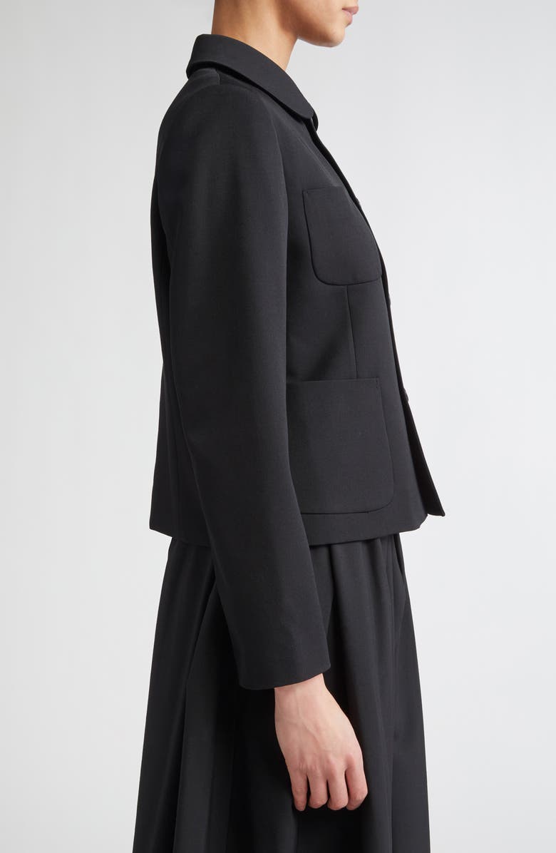 Comme des Garçons Girl Wool Gabardine Jacket, Alternate, color, 