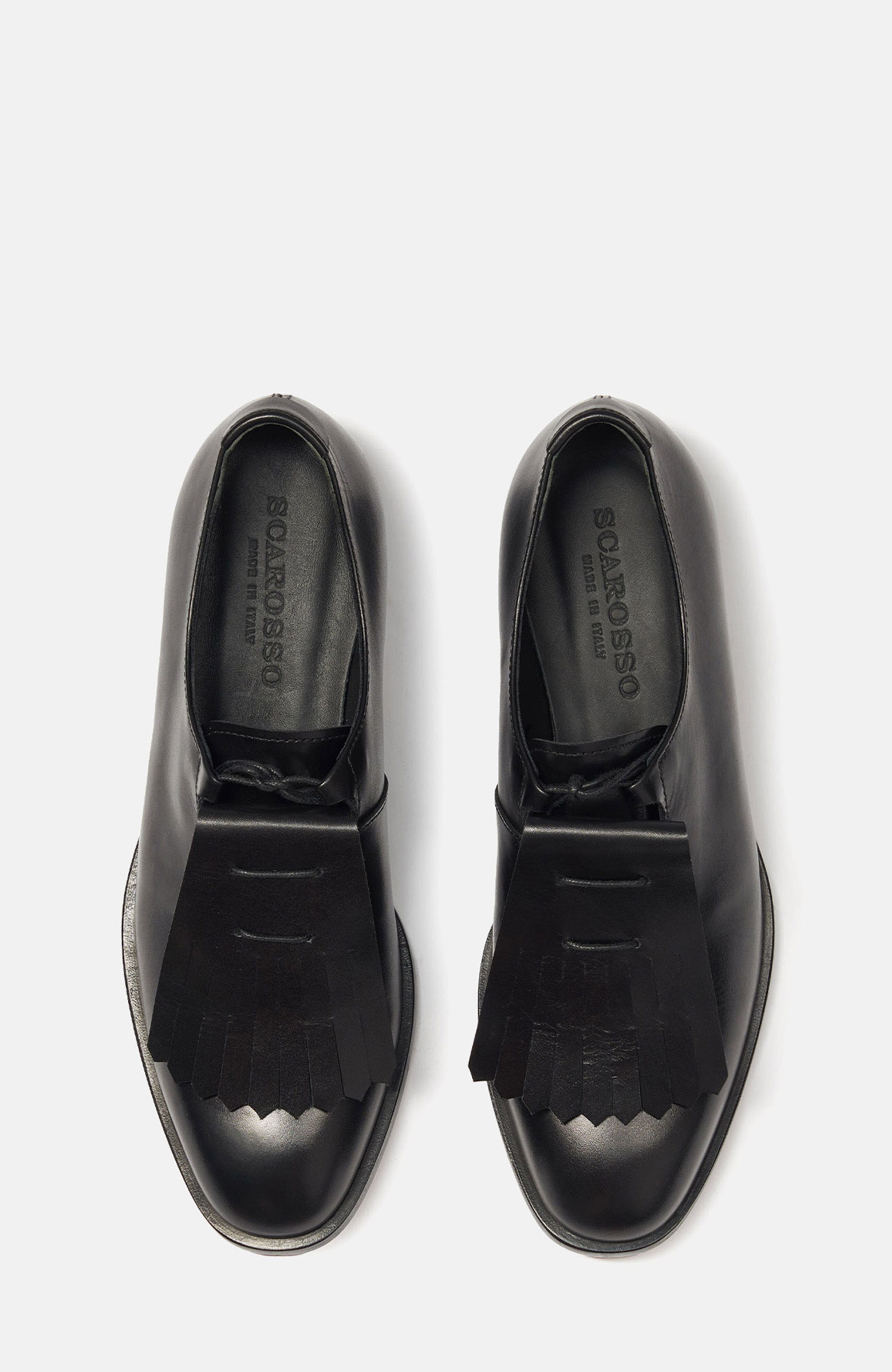 Ester Monk Strap Shoes, Alternate, color, Black - Calf