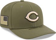 New Era Men's New Era  Olive Cincinnati Reds 2026 Armed Forces Day 9SEVENTY Adjustable Hat