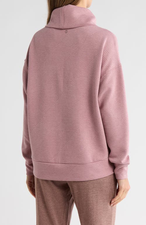 Balance Collection Marci Long Sleeve Turtleneck Top In Pink