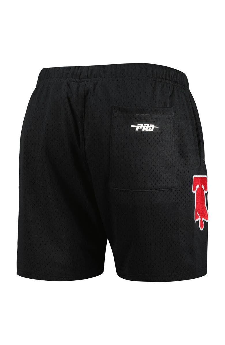 PRO STANDARD Men's Pro Standard Black Philadelphia 76ers City Scape Mesh Shorts, Alternate, color, Black