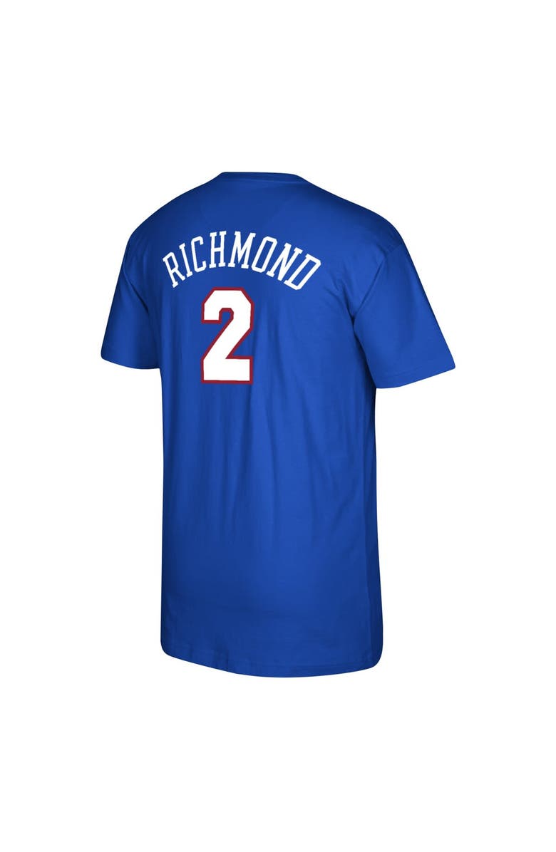 Mitchell & Ness Men's Mitchell & Ness Mitch Richmond Royal Sacramento Kings 35th Anniversary Hardwood Classics Name & Number T-Shirt, Alternate, color, 