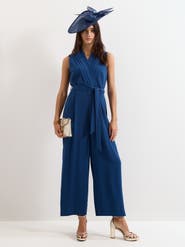 Phase Eight Maisley Pleated Cropped Jumpsuit
