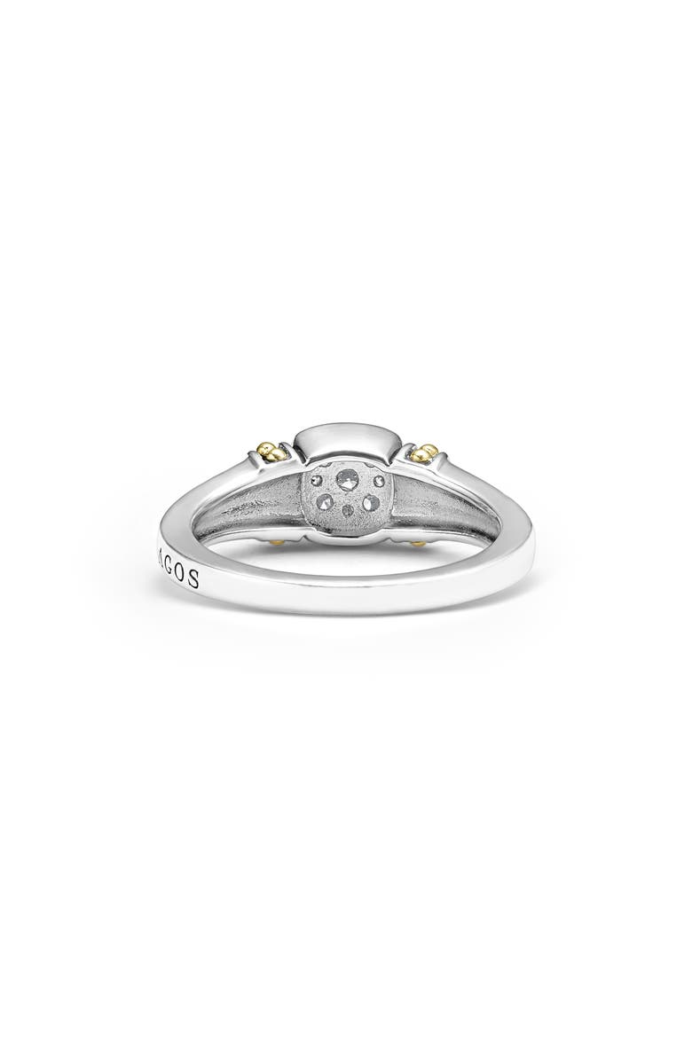 Rittenhouse Pavé Diamond Ring, Alternate, color, SILVER