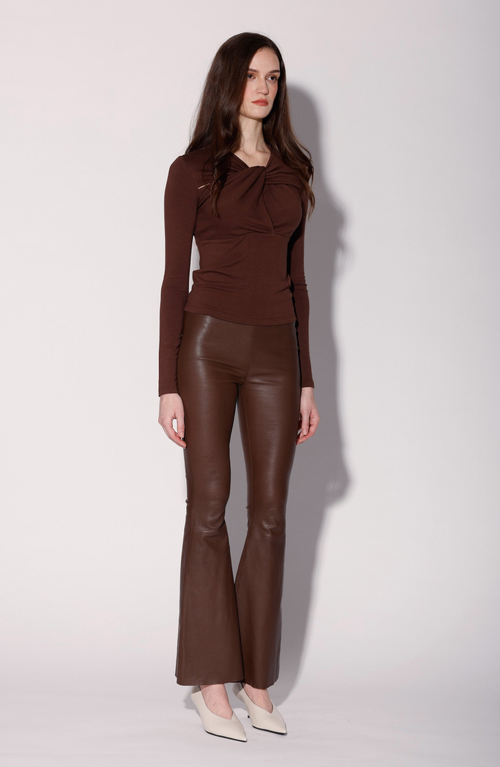 Walter Baker Cocoa Corinne Top In Brown