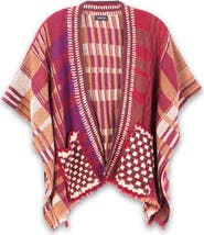 SAACHI Plaid Topper
