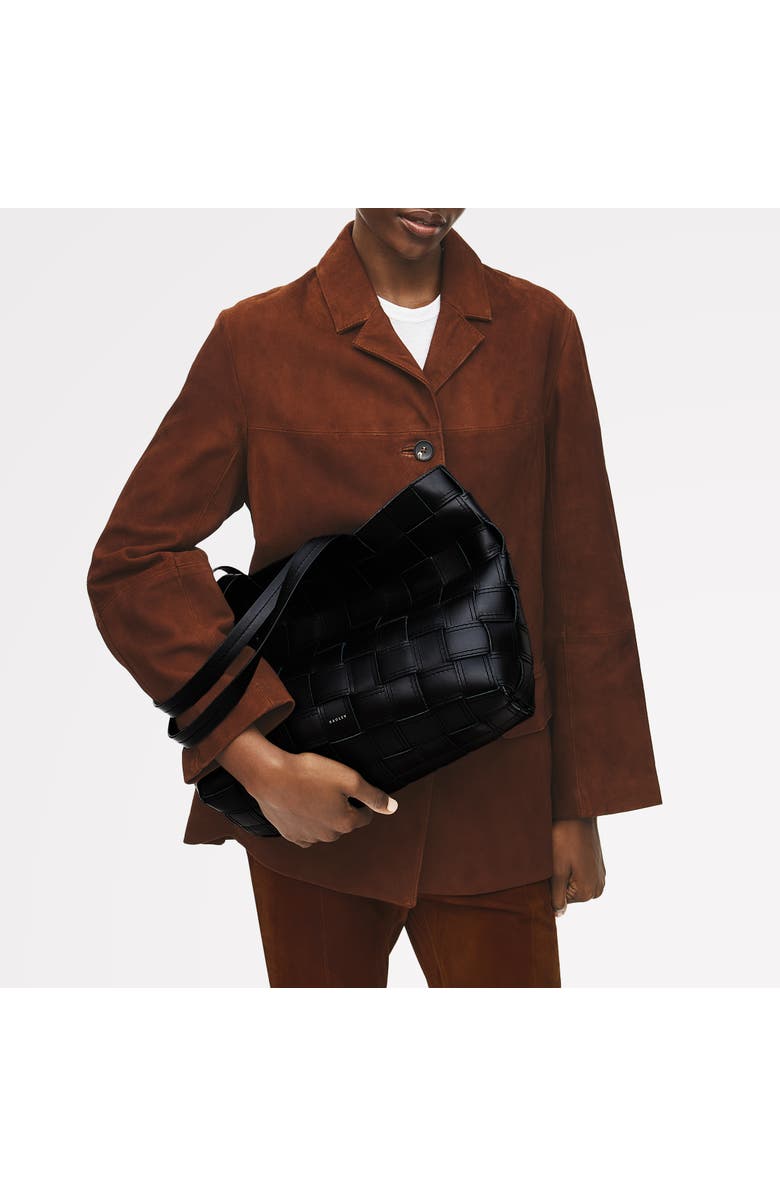 Radley The Abbey Large Open Top Tote Bag, Alternate, color, Black