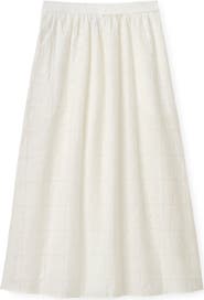Cartolina Celine Eyelet Midi Skirt
