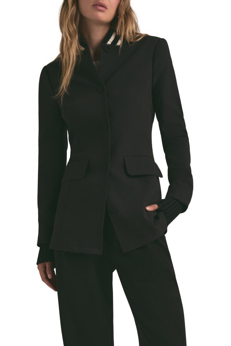 The Varsity Blazer, Main, color, BLACK