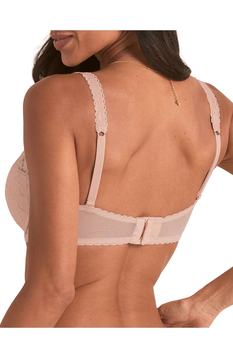 Adore Me Alexiane Push Up Balconette Bra, Alternate, color, Medium Pink