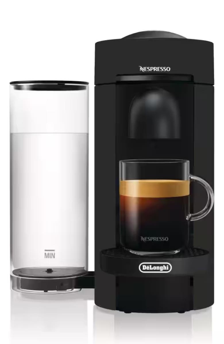 Nespresso VertuoPlus Coffee Machine & Aeroccino Frother Set, Alternate, color, Black