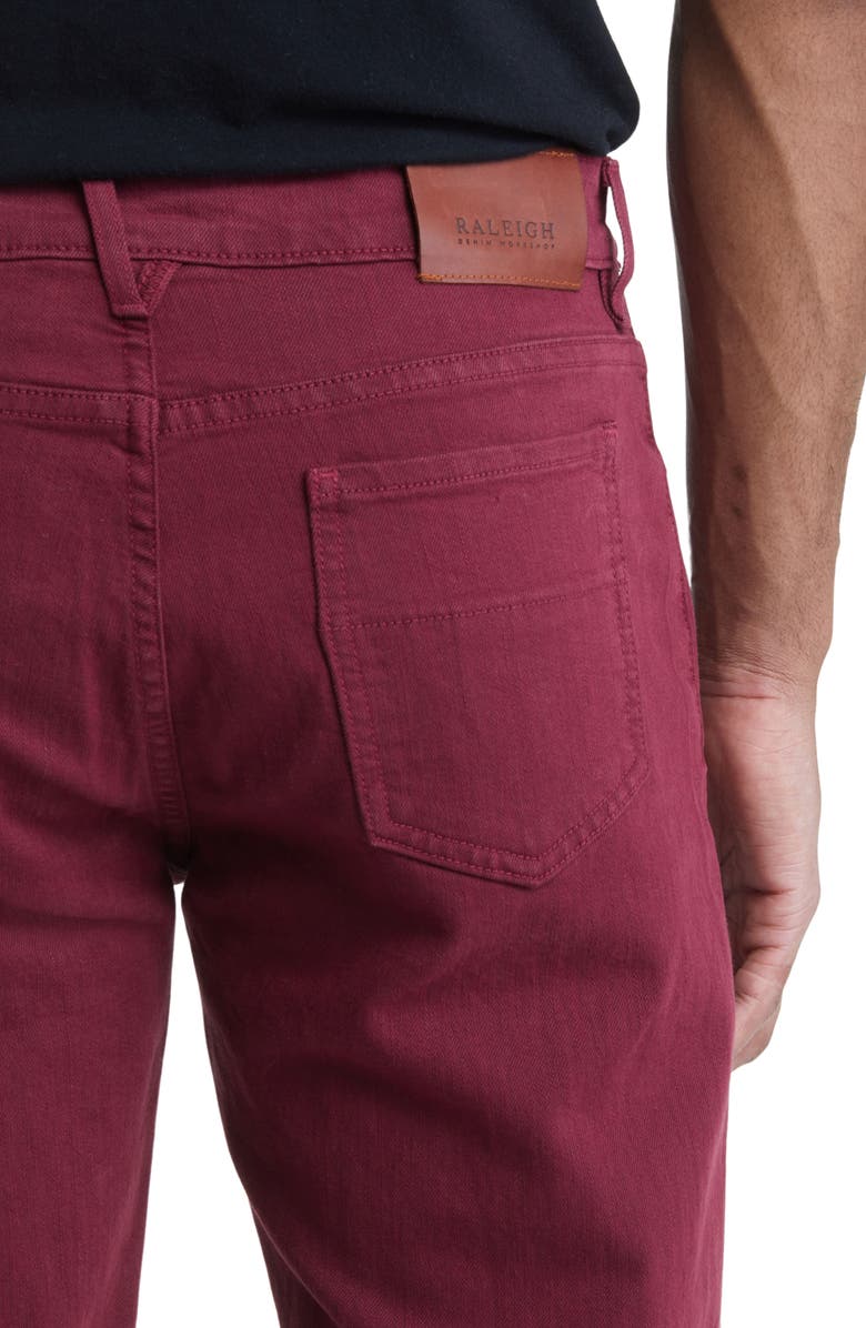 Raleigh Denim Alexander Relaxed Straight Leg Stretch Twill Pants, Alternate, color, 