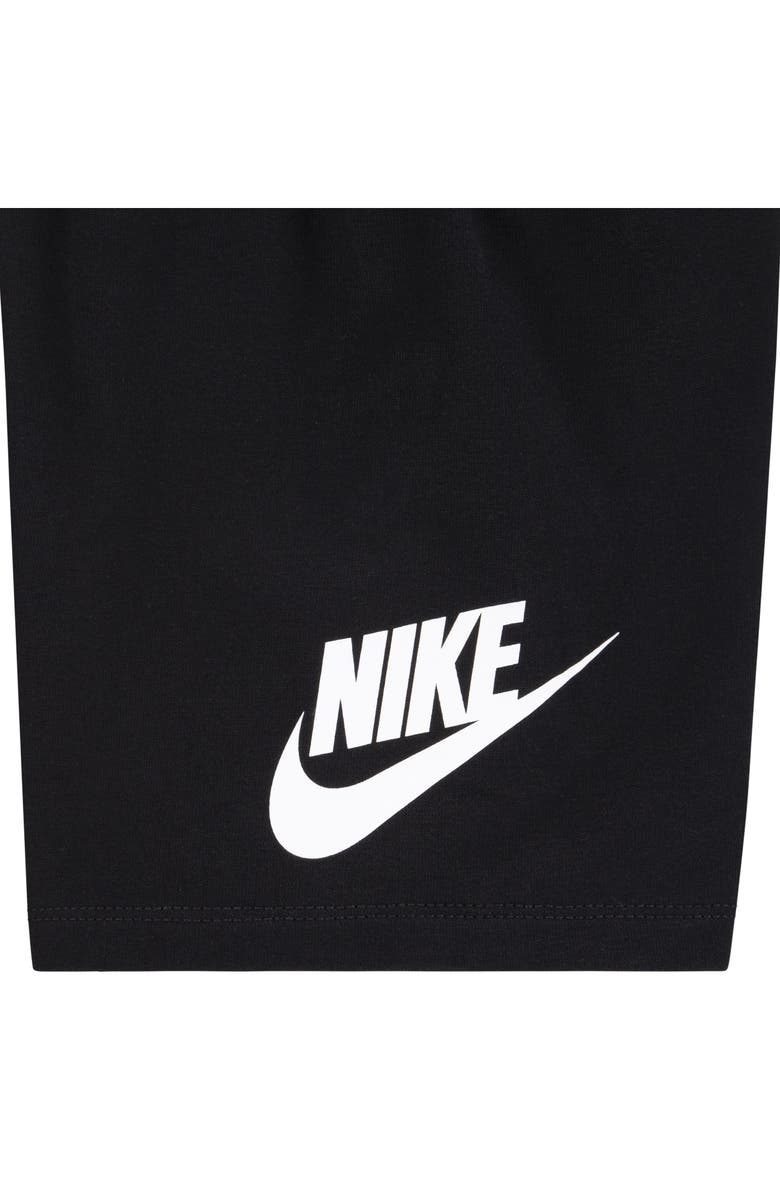 Nike Kids' Club Logo Graphic T-Shirt & Shorts Set, Alternate, color, Black